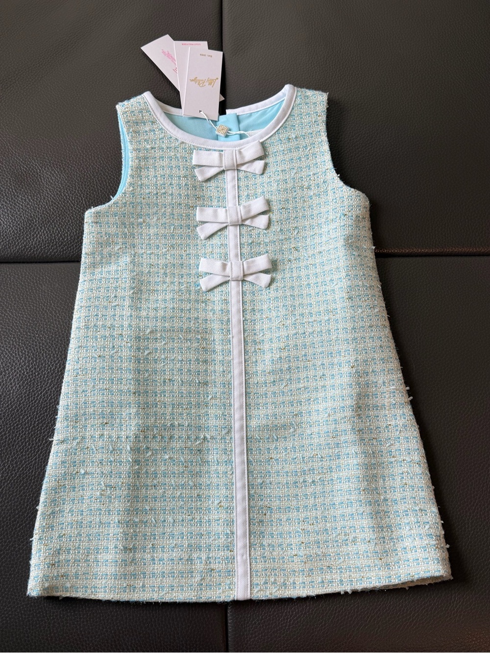 NWT Lilly Pulitzer Girls Tweed Dress Sz 4